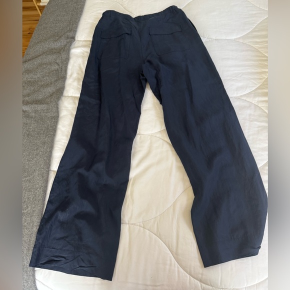 Vince Midnight Blue Trousers - Picture 3 of 10